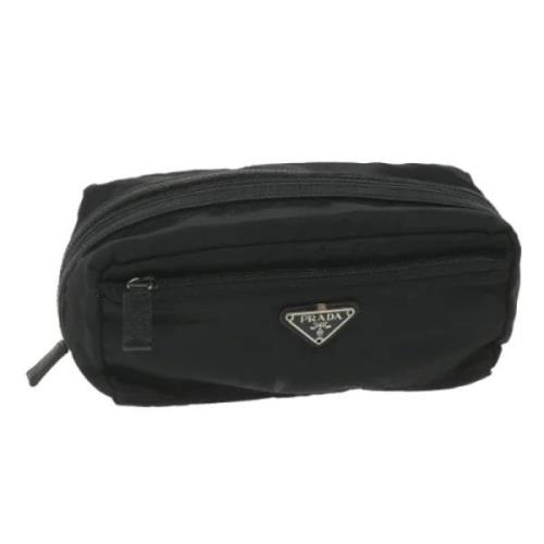 Pre-owned Svart stoff Prada Clutch