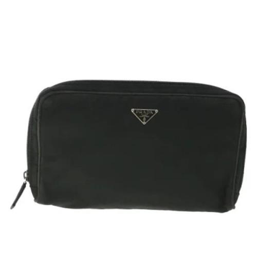 Pre-owned Svart stoff Prada Clutch