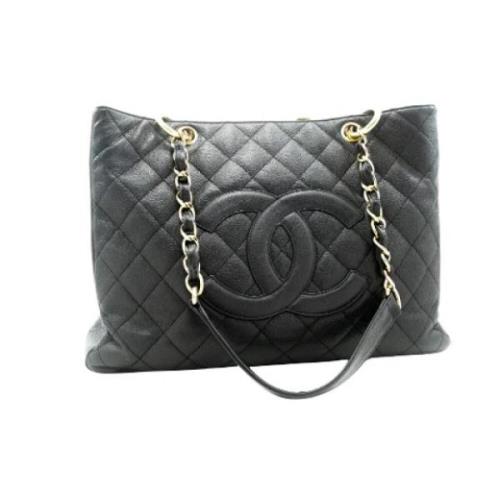 Pre-owned Svart skinn Chanel Tote