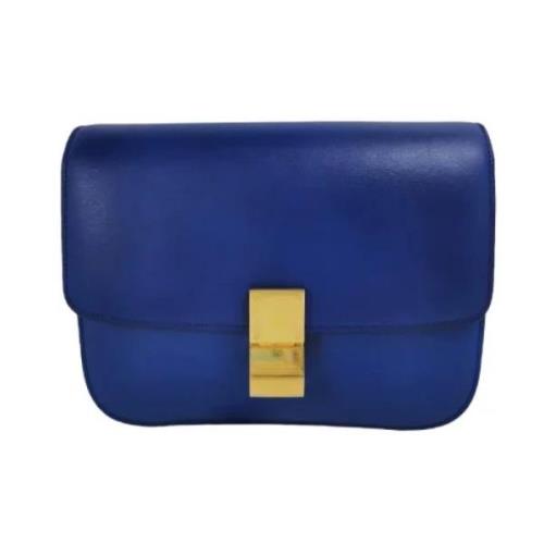 Pre-owned Bla skinn Celine skulderveske