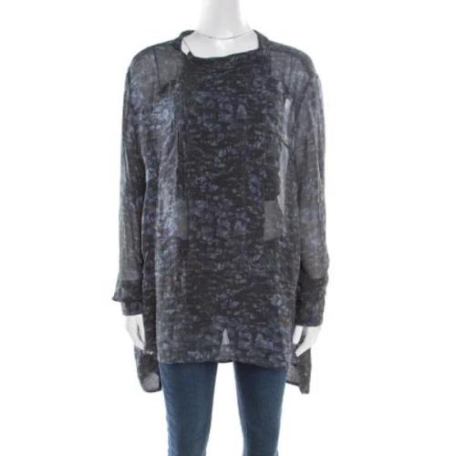 Pre-owned Svart silke Isabel Marant topp