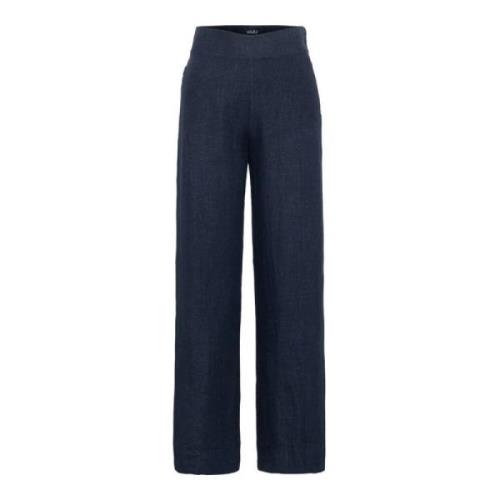 Molly Linen Pants - Navy