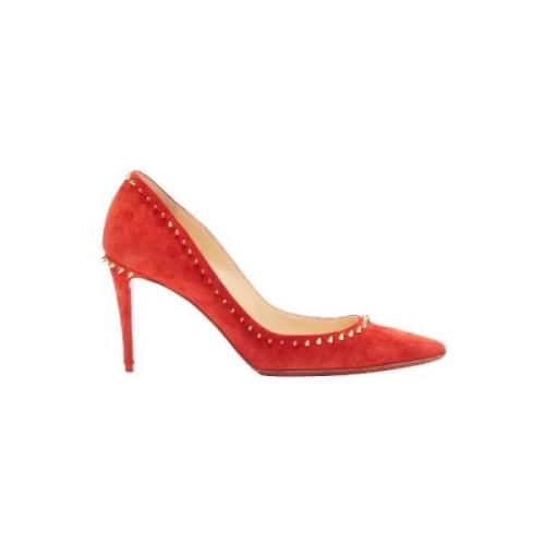 Pre-owned Rod semsket skinn Christian Louboutin haeler