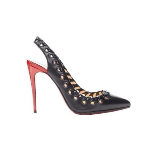 Pre-owned Svart skinn Christian Louboutin haeler