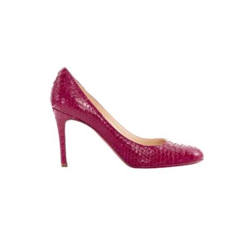 Pre-owned Rodt skinn Christian Louboutin haeler