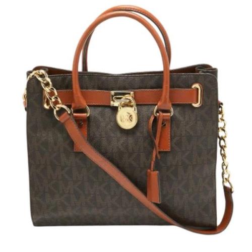 Pre-owned Brunt skinn Michael Kors Tote