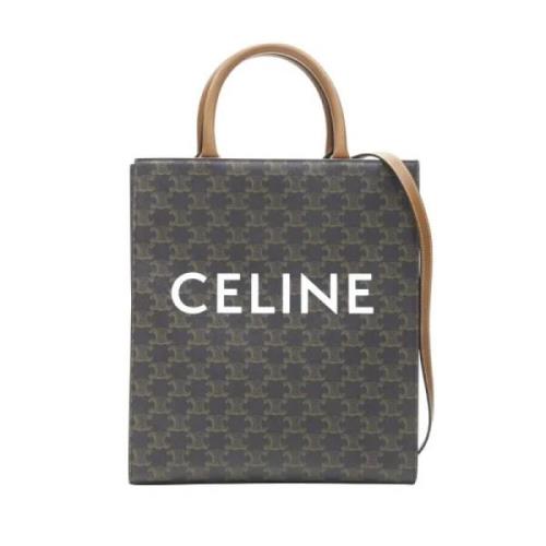 Pre-owned Brunt lerret Celine Tote