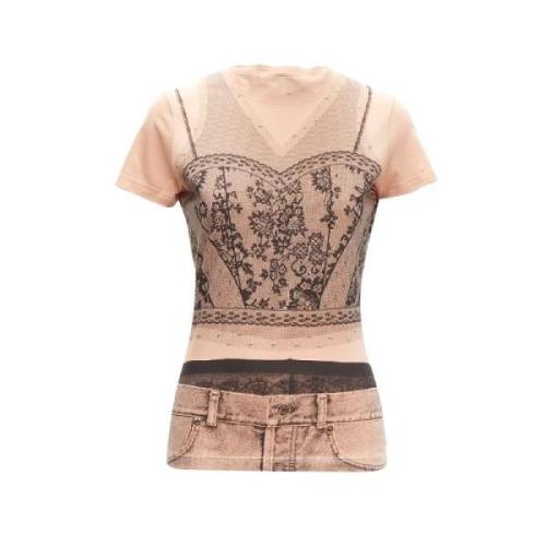 Pre-owned Naken bomull Dior Top