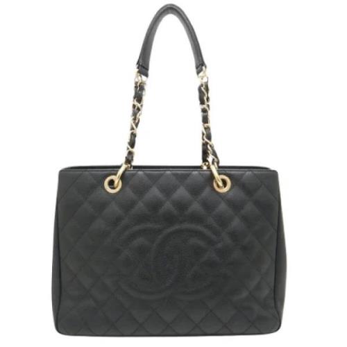 Pre-owned Svart skinn Chanel Tote