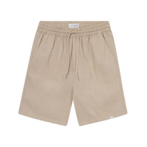 Lys Ørken Sand Linen Shorts