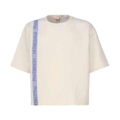 Logo Jacquard Crew Neck T-shirt