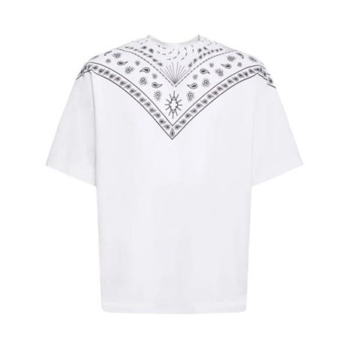 Bandana Oversized T-skjorte Hvit Svart