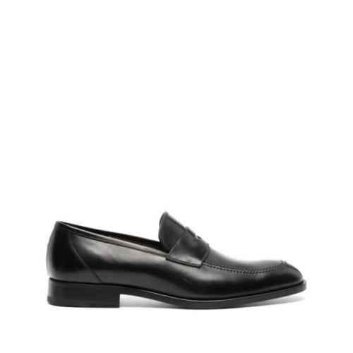 Klassiske lær penny loafers