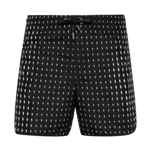 Sorte Thunderbolt Shorts