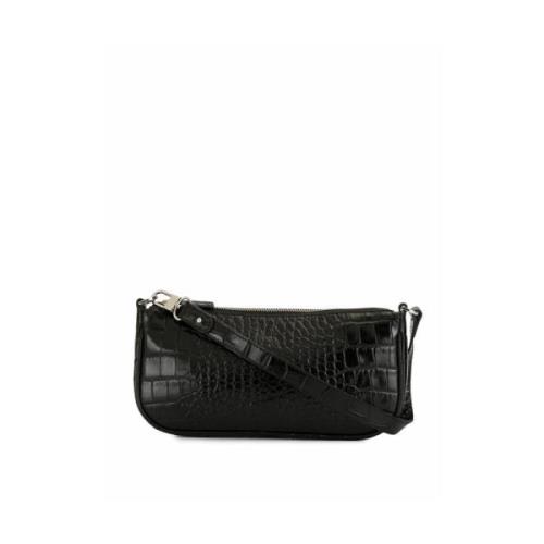 Rachel Croco Embossed Leather Veske