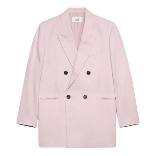 Powder Pink Oversized Jakke