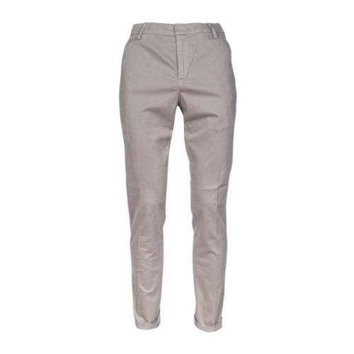 Herre Chino Bukser. Slim Fit. Lav Midje. Medium Vekt Gabardin. Laget i...