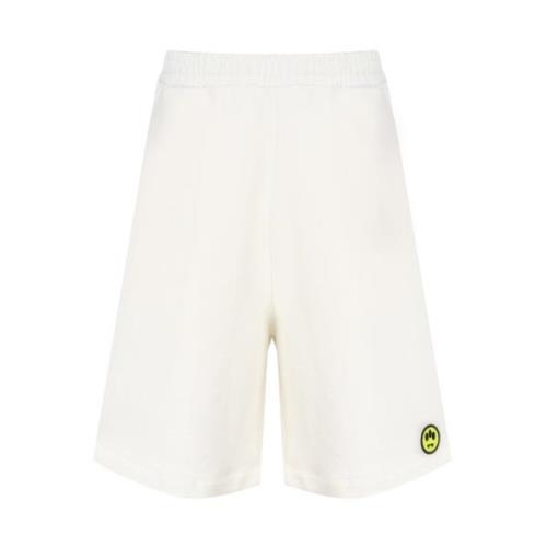 Hvite Shorts med Smile Logo