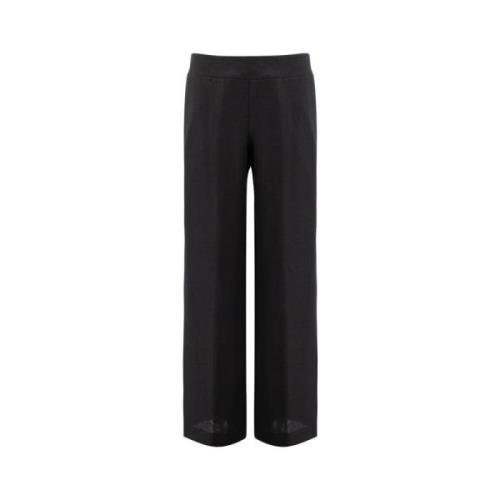 Women Clothing Trousers Black Ss23