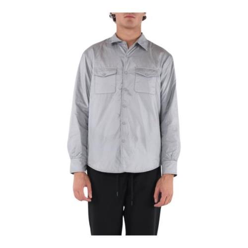 Nylon Skjorte med Front Snap-knapper