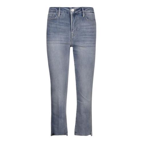 Bootcut Cropped Jeans