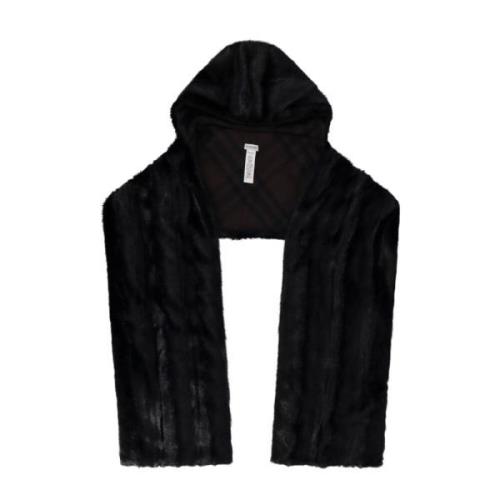 Faux Fur Hette Skjerf