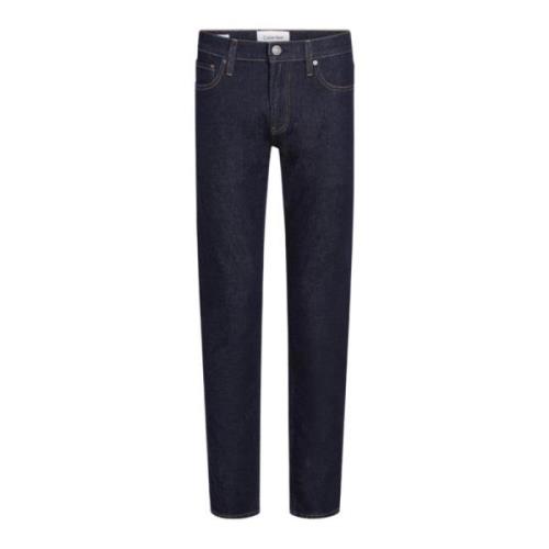 Slim Fit Nattblå Denim Jeans