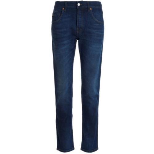 Vaskede tettsittende jeans-32