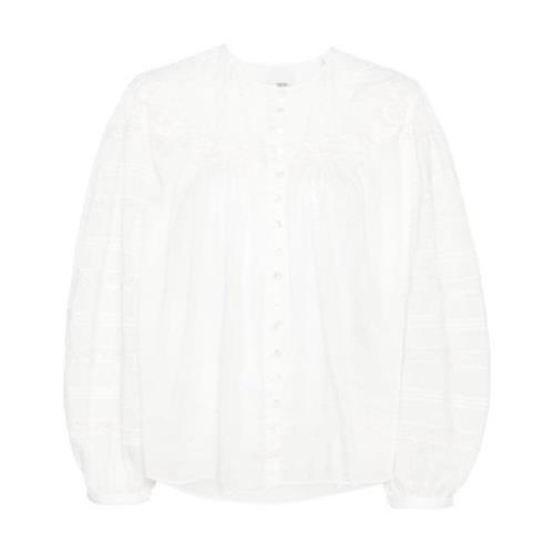 Hvite skjorter med 5,0 cm brem og 55,0 cm omkrets