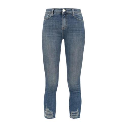 Sabrina Skinny Denim Blue Jeans