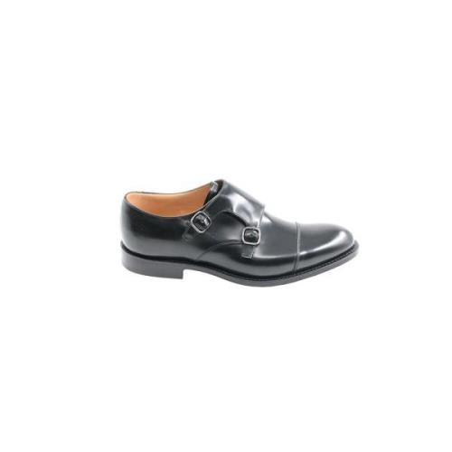 Dobbel Monk Strap Kalveskinn Loafers