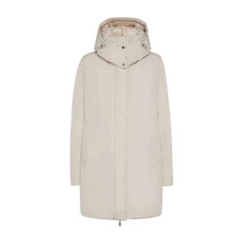 Beige Parka for Kvinner