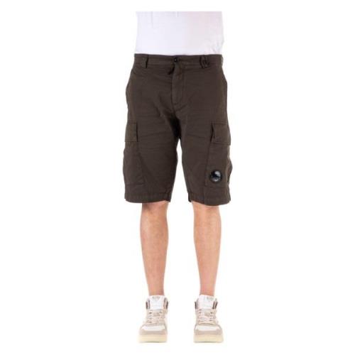 Grønne Superlette Bomull Bermuda Shorts