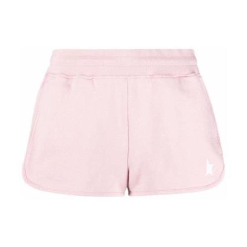 Rosa Bomullsshorts