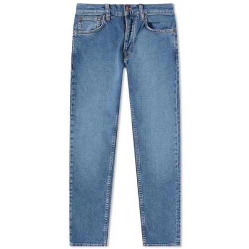 Slim Fit Straight Leg e Denim Jeans