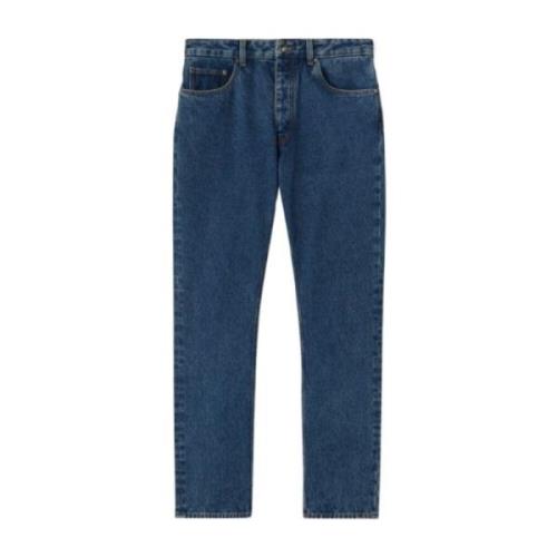 Blå 5-lommers jeans