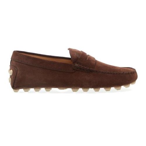 Brun Semsket Bubble Loafer