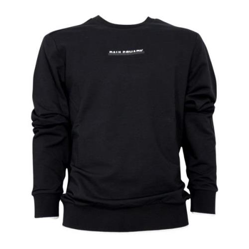 Bomull Crewneck Sweatshirt med Logo