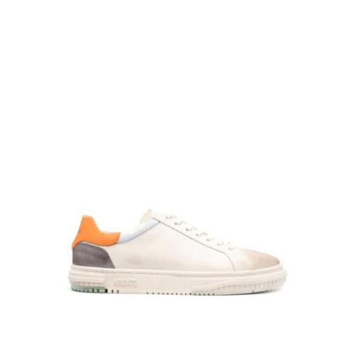 Cremino/Orange Low-Top Sneakers
