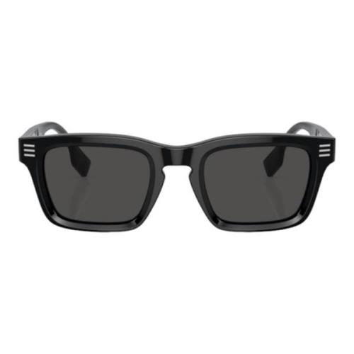 Rektangulære svarte solbriller