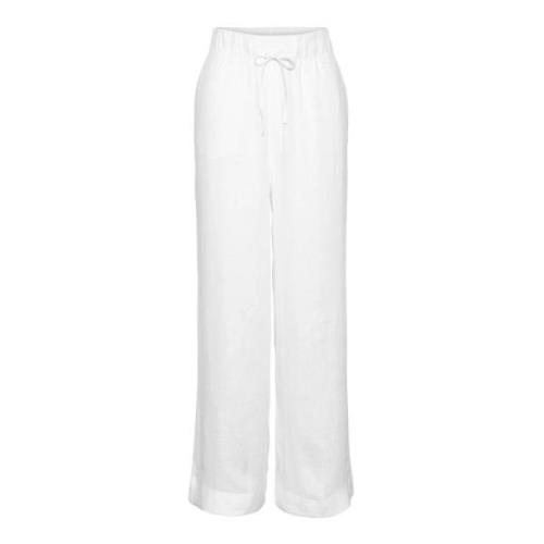 Hvit Ella & Il Immi Linen Pants - White Kjoler