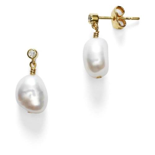 Gull Anni Lu Pearly Earring Smykker