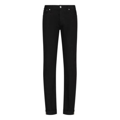 Sorte Slim-Fit Jeans for Menn