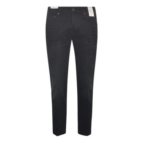 Sort Slim-Fit Low-Rise Jeans