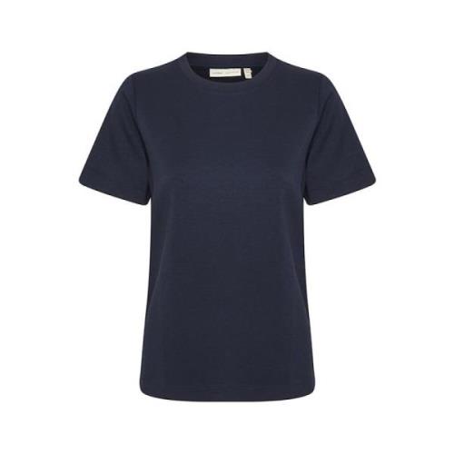 Blå In Wear Vincent Dark Blue T Shirt T-Shirt