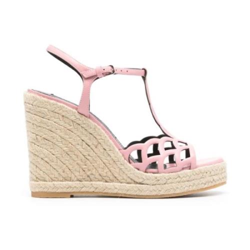 Rosa skinnkile sandal