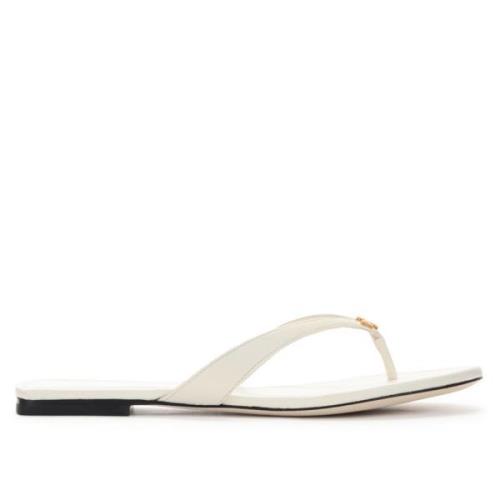 Kliske skinn flip-flops