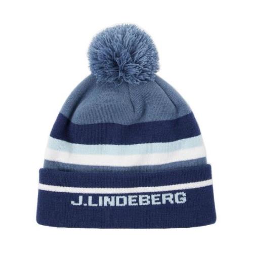 Stilig Stripete Beanie Lue