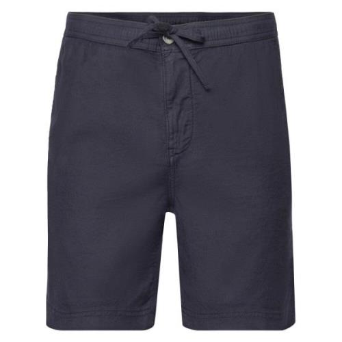 Blå Morris Fenix Linen Shorts Shorts