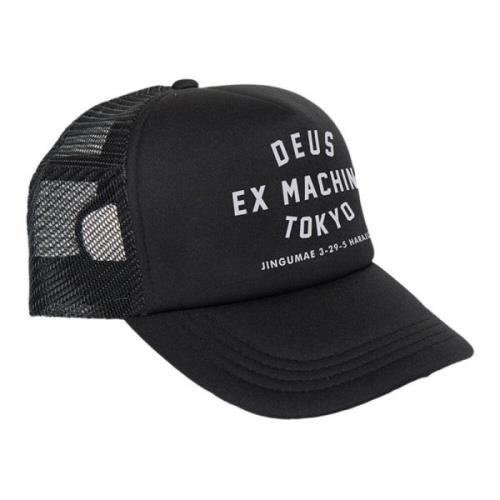 Tokyo Address Trucker Lue Svart Polyester